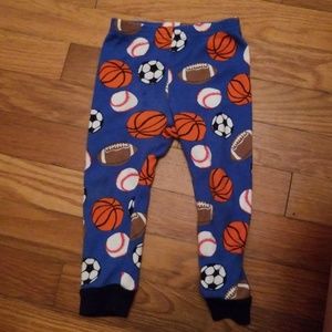 Sport themed PJ bottoms 12 months